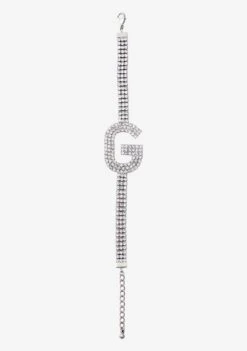 Rhinestone Alphabet Letter Bracelet -LUCY Clothing Shop Alphabet Bracelet G