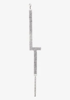 Rhinestone Alphabet Letter Bracelet -LUCY Clothing Shop Alphabet Bracelet L