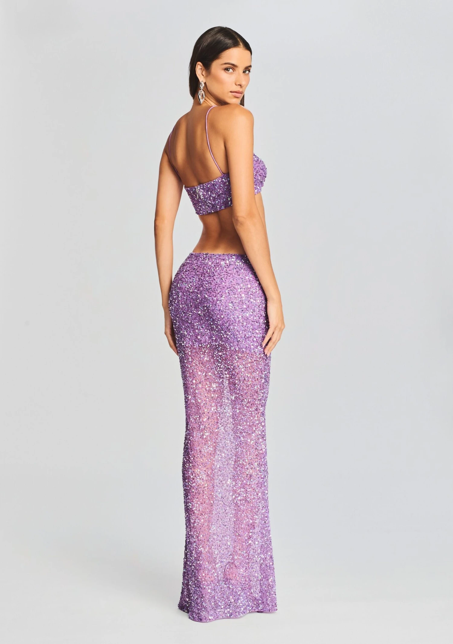 Zahra Sequin Skirt - Image 4