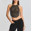 Ruthie Top -LUCY Clothing Shop Ecommerce Crop 20230816 SET1 RUTHIETOPBLACKSILVER MARLOWEJEANRAVENBLACK 3218 ECOMM