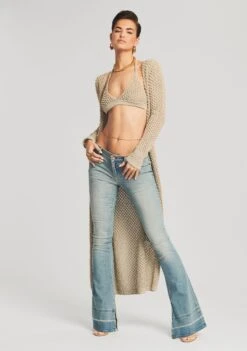 Haifa Crochet Cardigan -LUCY Clothing Shop Ecommerce Crop 220324 Retrofete eComm Set2 4413