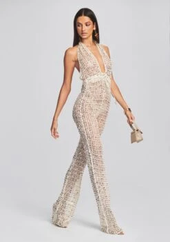 Tosca Sequin Crochet Jumpsuit -LUCY Clothing Shop Ecommerce Crop 220712.RETROFETE SET1 SHOT 47 6852 eComm