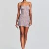 Sheila Sequin Dress -LUCY Clothing Shop Ecommerce Crop 23 07 18 SET1 Sheila Dress Mink Grey 0045 ECOMM