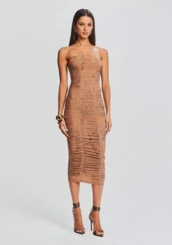 Dream Strapless Dress -LUCY Clothing Shop Ecommerce Crop 23 09 21 DREAMSTRAPLESSTUBEMAXIDRESS NUDE 2720 ECOMM