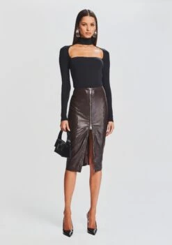 Odessa Bodysuit -LUCY Clothing Shop Ecommerce Crop 23 09 21 ODESSABODYSUIT BLACK 2813 ECOMM