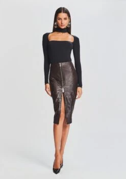 Odessa Bodysuit -LUCY Clothing Shop Ecommerce Crop 23 09 21 ODESSABODYSUIT BLACK 2829 ECOMM