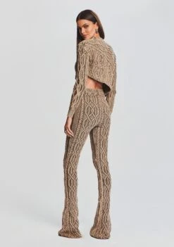 Cayenne Cable Knit Pant -LUCY Clothing Shop Ecommerce Crop 23 09 21 ORCHISSWEATER ADALINECARDIGAN CAYENNEPANT WASHEDTAN 1861 ECOMM edfc0f16 1499 405e 88a8 008e66f4e100