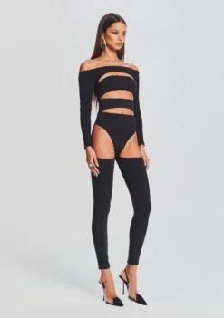 Andromeda Catsuit -LUCY Clothing Shop Ecommerce Crop 23 09 22 ANDROMEDACATSUIT BLACK 1021 ECOMM