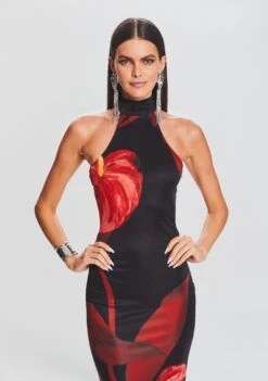 Anthurium Drop Crystal Earring -LUCY Clothing Shop Ecommerce Crop 23 09 22 ANTHURIUMDROPCRYSTALEARRING SILVER 2217 ECOMM 0966d9d7 cc8f 48bd ac24 6f275a47556f