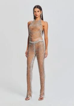 Delaney Embellished Top -LUCY Clothing Shop Ecommerce Crop 23 09 22 DELANEYTOP ZOEPANT TANNINSILVER 2469 ECOMM 005f3d0b 852f 4365 8b38 4dd1a8959551