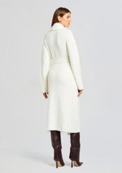 Athena Boucle Robe -LUCY Clothing Shop Ecommerce Crop 23 10 17 GEORGIANADRESS WHITE ATHENAROBE 1618 ECOMM