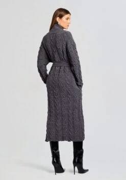 Nettie Duster -LUCY Clothing Shop Ecommerce Crop 23 10 17 NETTIEDUSTER PERRIDRESS PEWTER 1053 ECOMM