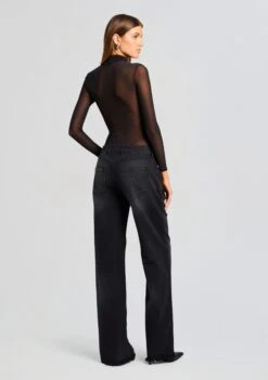 Tonia Bodysuit -LUCY Clothing Shop Ecommerce Crop 23 10 17 TONIABODYSUIT BLACK MARGOTJEAN MIDNIGHT 2105 ECOMM