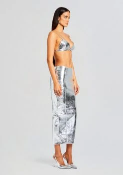 Liza Leather Skirt -LUCY Clothing Shop Ecommerce Crop 23 10 17 VICTORIAJACKET ESTIBRA LIZASKIRT SILVER 3482 ECOMM db1e63f3 b98d 46bd a9d9 602ac879190a
