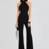 Taylor Tie Back Jumpsuit 2 Taylor Tie Back Jumpsuit -LUCY Clothing Shop Ecommerce Crop 23 10 18 TAYLORTIEBACKJUMPSUIT BLACK 1823 ECOMM