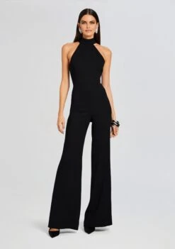 Taylor Tie Back Jumpsuit -LUCY Clothing Shop Ecommerce Crop 23 10 18 TAYLORTIEBACKJUMPSUIT BLACK 1833 ECOMM