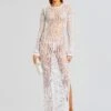 Cherri Sequin Crochet Dress 2 Cherri Sequin Crochet Dress -LUCY Clothing Shop Ecommerce Crop 23 10 25 CHERRIDRESS WHITE 2916 ECOMM