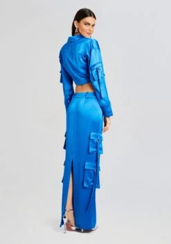 Gaia Cargo Top -LUCY Clothing Shop Ecommerce Crop 23 10 25 GAIATOP MAELIESKIRT TROPICALBLUE 2367 ECOMM e975f48e 41fe 4ac4 a228 318a225150e5