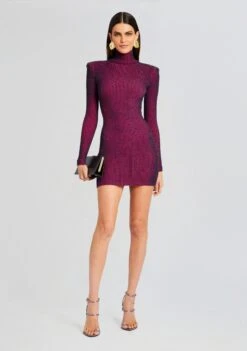 Moda Dress -LUCY Clothing Shop Ecommerce Crop 23 10 25 MODADRESS EGGPLANT 1322 ECOMM