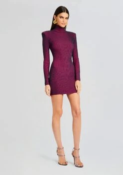 Moda Dress -LUCY Clothing Shop Ecommerce Crop 23 10 25 MODADRESS EGGPLANT 1349 ECOMM