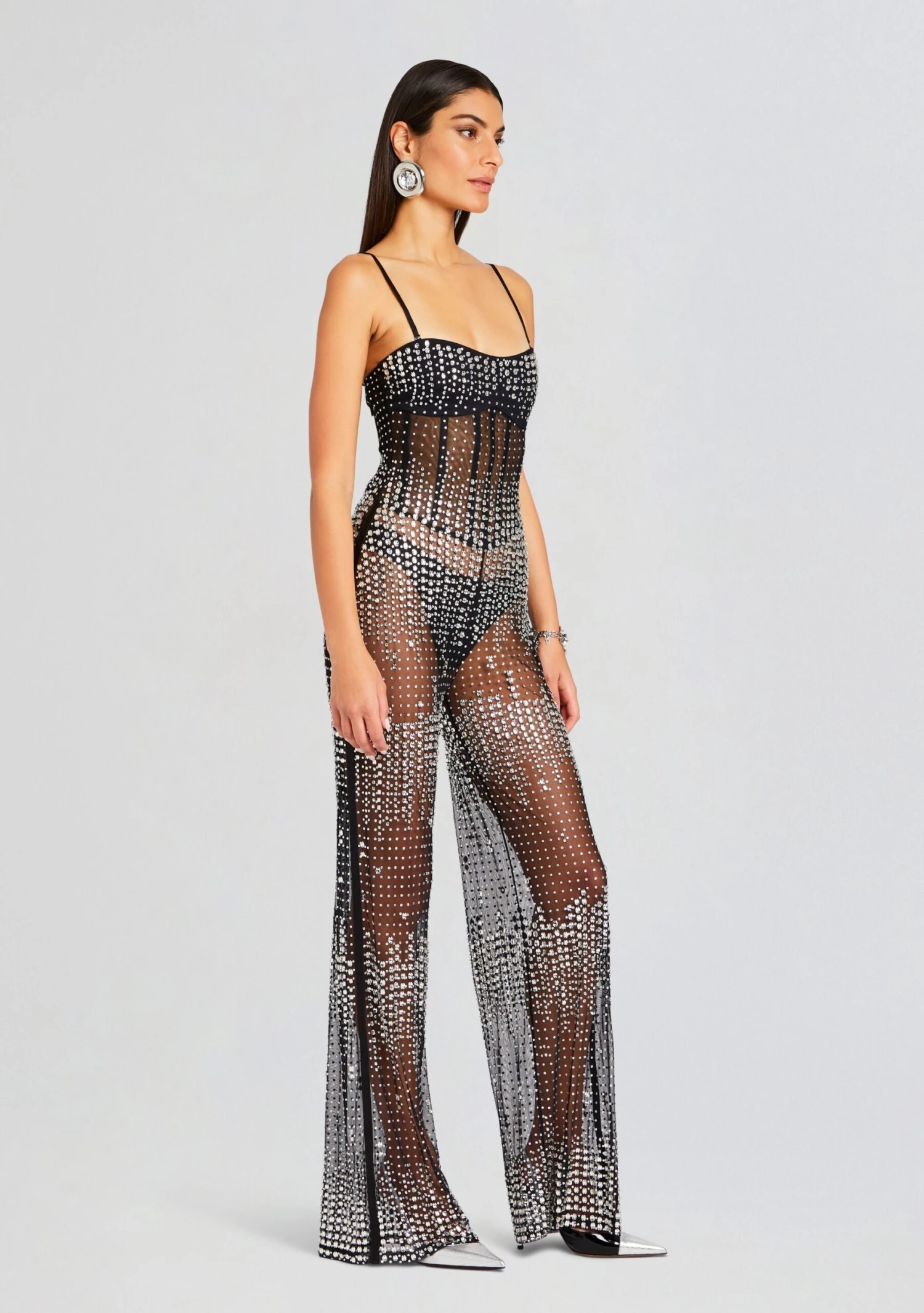 Adelynne Sequin Jumpsuit 5 Adelynne Sequin Jumpsuit - Image 3