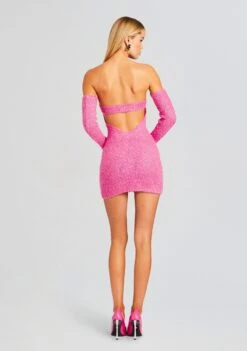 Chelsey Boucle Dress 10 Chelsey Boucle Dress -LUCY Clothing Shop Ecommerce Crop 23 11 15 CHELSEYDRESS MALIBUPINK 0118 ECOMM