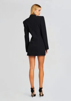 Amberly Blazer Dress -LUCY Clothing Shop Ecommerce Crop 23 11 16 AMBERLYDRESS BLACK 535 ECOMM
