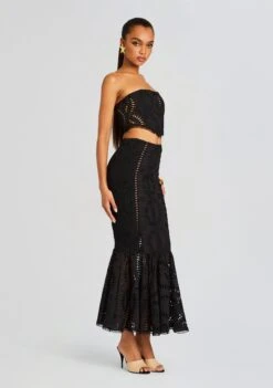 Fray Long Skirt 9 Fray Long Skirt -LUCY Clothing Shop Ecommerce Crop 23 11 16 STINGBUSTIER FRAYSKIRT BLACKSAMOA 1050 ECOMM 1421105d 5e22 441b 99c9 0a0d6c84945f