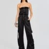 Estrella Cargo Jumpsuit -LUCY Clothing Shop Ecommerce Crop 23 12 18 ESTRELLAJUMPSUIT BLACK 1879 ECOMM