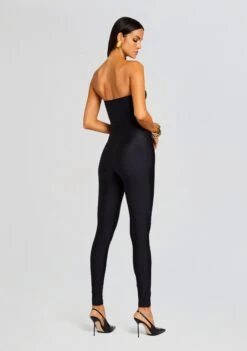 Fluer Lycra Jumpsuit -LUCY Clothing Shop Ecommerce Crop 23 12 18 FLUERJUMPSUIT BLACK 1150 ECOMM
