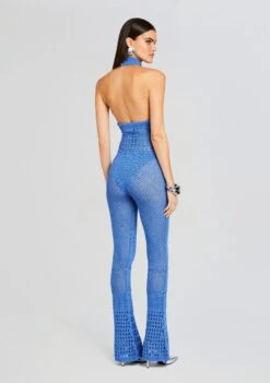 Kalena Knit Crochet Jumpsuit -LUCY Clothing Shop Ecommerce Crop 23 12 18 KALENAJUMPSUIT TROPICALBLUE 1808 ECOMM