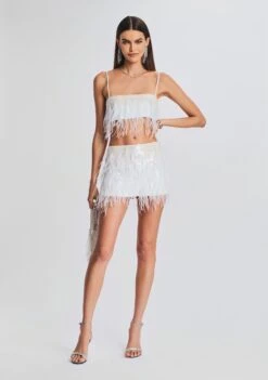 Athana Sequin Feather Skirt -LUCY Clothing Shop Ecommerce Crop 230111 SET1 Shot 03 0457 eComm 3b8184f5 62c3 45cb a6fc dceec3a21a23