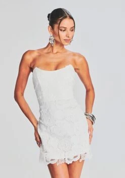 Eliza Lace Strapless Mini Dress -LUCY Clothing Shop Ecommerce Crop 230510 Set2 SHOT 41 4541 eComm
