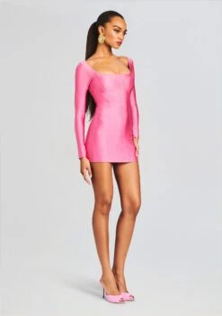 Chiara Lycra Mini Dress -LUCY Clothing Shop Ecommerce Crop 231128 CHIARALYCRAMINIDRESS 4087 ECOMM