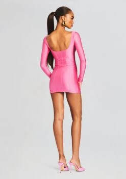 Chiara Lycra Mini Dress -LUCY Clothing Shop Ecommerce Crop 231128 CHIARALYCRAMINIDRESS 4134 ECOMM