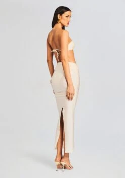 Yara Lyrca Maxi Skirt -LUCY Clothing Shop Ecommerce Crop 231128 LUCIABIKINITOP YARALYCRAMAXIDRESS 4890 ECOMM