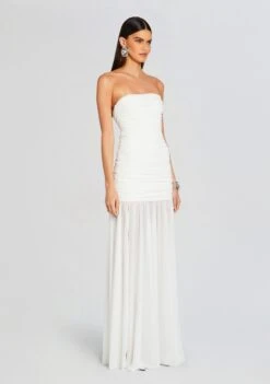 Adele Dress -LUCY Clothing Shop Ecommerce Crop 24 01 10 ADELEDRESS WHITE 0326 ECOMM