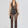 Cali Sequin Crochet Jumpsuit -LUCY Clothing Shop Ecommerce Crop 24 01 10 CALIJUMPSUIT BLACK 0770 ECOMM