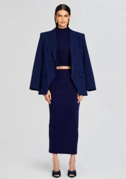 Anchora Top -LUCY Clothing Shop Ecommerce Crop 24 01 11 ANCHORATOP ALMASKIRT NAVY 0883 ECOMM