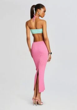 Eloisa Dress -LUCY Clothing Shop Ecommerce Crop 24 02 15 ELOISADRESS METALLICCANDYPINK 1576 ECOMM