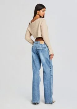 Casey Denim Pant -LUCY Clothing Shop Ecommerce Crop 24 02 16 AGNESSWEATER OXFORD CASEYPANT COASTLINE 1277 ECOMM