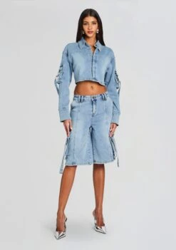 Blu Cargo Denim Top -LUCY Clothing Shop Ecommerce Crop 24 02 16 BLUETOP SARTASHORT VINTAGECELESTE HYDEBRA ARCTICCRYSTAL 1765 ECOMM
