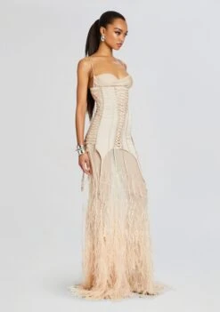 Laken Corset -LUCY Clothing Shop Ecommerce Crop 24 02 16 LAKENCORSET LOVETTEDRESS SAND 345 ECOMM