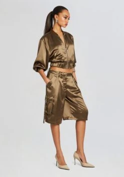 Mae Cargo Short -LUCY Clothing Shop Ecommerce Crop 24 02 16 WESJACKET MAESHORT MILITARYGREEN 2057 ECOMM 85a5d42c 729e 4db7 82ba 6ae99e5fd5f8