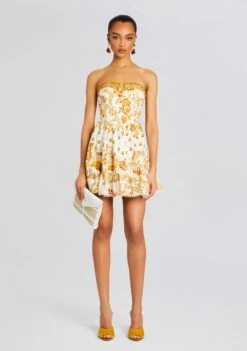 Tora Short Dress -LUCY Clothing Shop Ecommerce Crop 24 02 29 TORA5771SHORTDRESS OFFWHITE 0242 ECOMM