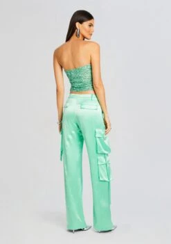 Kala Sequin Top -LUCY Clothing Shop Ecommerce Crop 24 03 12 KALATOP ANDREPANT PISTACHIO 0327 ECOMM db49dafe c4ef 451b 9ab4 b927b895f6df