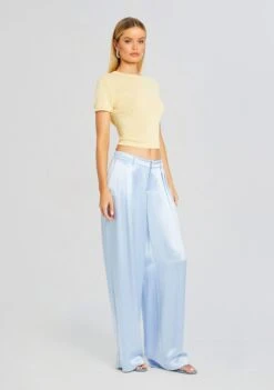 Harriet Pant -LUCY Clothing Shop Ecommerce Crop 24 03 12 PRUDENCEBLAZER HARRIETPANT ICEBLUE 1576 ECOMM