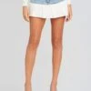 Blossom Mini Skirt 2 Blossom Mini Skirt -LUCY Clothing Shop Ecommerce Crop 24 03 13 BLOSSOMMINISKIRT COASTLINE 1913 ECOMM