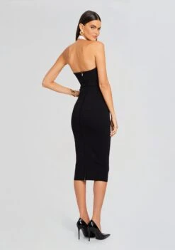Sloane Bandage Knit Dress -LUCY Clothing Shop Ecommerce Crop 24 03 13 SLOANEDRESS BLACKWHITE 0650 ECOMM