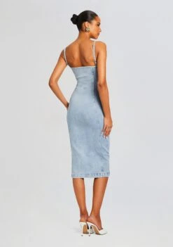 Fran Dress -LUCY Clothing Shop Ecommerce Crop 24 03 26 NICOLLEJACKET FRANDRESS COASTLINE 1499 ECOMM